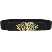 ราคา RANG แฟชั่น หญิง เครื่องประดับสำหรับผู้หญิง อุปกรณ์เสื้อผ้า สายรัดชุด เข็มขัดเอวกว้าง เข็มขัด หัวเข็มขัดยางยืด (12106257014)