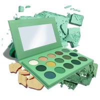 ราคา อายแชโดว์สีเขียว15สีแวววาวสีเขียวอายแชโดว์แวววาวอายแชโดว์ระยิบระยับแสงพาเลทสำหรับแต่งหน้าสีสดใสมีเม็ดสีสูงกันน้ำได้อย่างมีสไตล์ (20900480902)