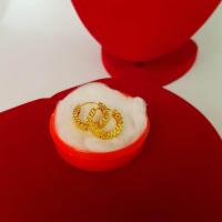 ราคา ต่างหูหุ้มทอง ไม่ลอกไม่ดำ ต่างหูทอง ต่างหู ต่างหูลายห่วงกลม ตัดลายเพชร ชุบด้วยเศษทอง งานเคลือบแก้ว เศษทองเยาวราช ชุบทอง100 (17447697008)