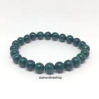 ราคา PREMIUM Malachite หินมาลาไคต์ ขนาด 8 มม เกรดพรีเมียม สร้อยข้อมือหินแท้ by siamonlineshop (329035240)