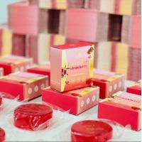 ราคา สบู่ทับทิม สตอเบอร์รี่ Akin Skin Care (19213815038)