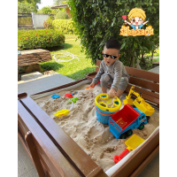 ราคา กระบะทราย แบบฝาปิด 1 1m 1 2m 17cm ผ้าคลุม ผ้ารอง กระบะเด็ก กระบะไม้ กระบะทราย กระบะ กระบะทรายเด็ก (20627078231)