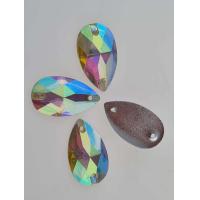 ราคา คลิสตัลน้ำมันก๊าด คริสตัลหยดน้ำสีรุ้ง คริสตัลหยดน้ำแบบเย็บสำหรับชุดลิเก หมอลำใช้ในงานเครื่องประดับต่างๆ (11035018584)