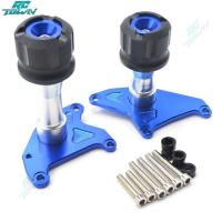 ราคา ตัวเลื่อนโครง CNC รถจักรยานยนต์ป้องกันการตกแผ่นกันกระแทกสำหรับฮอนด้า MSX125 MSX125SF (18540789788)