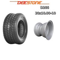 ราคา กะทะล้อ ขอบ 10 นิ้ว ขนาด 4รู100 หน้ากว้าง 8 นิ้ว พร้อมยางนอก ขนาด 23X10 00 10 20X10 00 10 (19499302969)