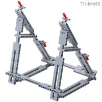 ราคา ของเล่นทางปัญญา MOC บล็อกการสร้างอนุภาคขนาดเล็ก MOC 12980 เข้ากันได้กับ Lego 7965 75105 75212 Millennium Falcon Display Stand (18652467478)