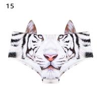 ราคา แฟชั่น FASHIONXU กางเกงชั้นในสตรีเซ็กซี่หมูแมวกางเกงในพิมพ์ลาย3D ชุดชั้นในสัตว์ (17672102003)