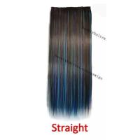 ราคา วิกผมแฟชั่นทรงตรงยาว วิกผมหยิก5คลิปต่อผม สีน้ำตาลไฮไลท์วิกผมสีแดงชมพูฟ้าเขียว (11830822078)