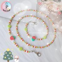 ราคา Ver 3 MASK STRAP BEADS สายคล้องแมสลูกปัดผลไม้ Handmade 3in1 คล้องแมส คล้องแว่น คล้องAirpod (21146600119)