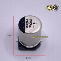ราคา 10ตัว cกระป๋อง smd capacitor 33uf 10v 33uf 16v 33uf 25v 33uf 35v 33uf 50v (9915476400)