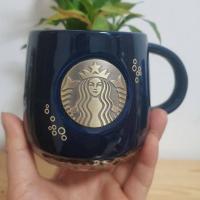 ราคา Starbuck Official Store ถ้วย Starbuckถ้วยเซรามิกสีดำและสีขาวทองแดงเหรียญแก้วคู่สำนักงานย้อนยุคความจุขนาดใหญ่ถ้วยกาแฟพร้อมฝาปิด Starbuck เกาหลีถ้วยจิ้งจอก (14366842460)