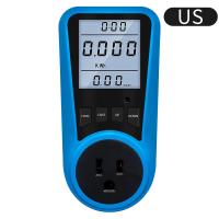 ราคา มิเตอร์วัดกำลังวัตต์ดิจิตอล220V 110V AC มิเตอร์วัดพลังงานการใช้ไฟฟ้ากิโลวัตต์มิเตอร์ไฟฟ้าปลั๊กไฟยุโรป (21170097994)