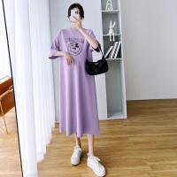 ราคา พร้อมส่ง KK 1shop ชุดคลุมท้องแขนยาวสไตล์เกาหลีแฟชั่นชุดคลุมท้องลำลองผ้าใส่สบาย (20395031549)