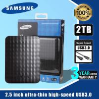 ราคา จัดส่งภายใน 24 ชั่วโมง Samsung M3 external hard disk 1tb 2tb ฮาร์ดดิสก์พกพา hdd external USB3 0 2 5 hard disk external เอทานอล ฮาร์ดิส รับประกัน 3 ป (20892049139)