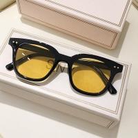 ราคา จัดส่งในกทม แว่นตาแฟชั่น ทรงแคทอาย แว่นตากันแดด สไตล์สาวเกาหลี สินค้าพร้อมส่ง (18450470191)