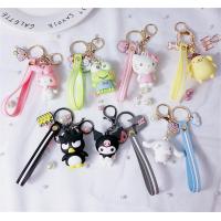 ราคา Sanrio พวงกุญแจ Kitty Melody Keroppi Badtz Pom Pom Purin Chinnamoroll Kuromi พวงกุญแจกุญแจแหวนสำหรับกระเป๋าสุภาพสตรี Decor จี้ Trinket (7652732266)