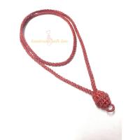 ราคา สร้อยคอเชือกเทียน 1 ห่วง ยาว 70 cm แบบสวมหัว (16145598154)