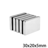 ราคา 1ชิ้น แม่เหล็ก 30x20x5มิล Magnet Neodymium 30 20 5mm แม่เหล็กแรงสูง สี่เหลี่ยม ขนาด 30x20x5mm แม่เหล็ก แรงดูดสูง 30 20 5มิล (1566016798)