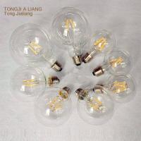 ราคา E27แหล่งกำเนิดแสงย้อนยุคเอดิสัน G80G95G125ตกแต่งกระจกหลอดไฟหลอดไฟ LED ประหยัดพลังงานแหล่งกำเนิดแสงสร้างสรรค์หรี่แสงได้หลอดไฟ LED 4W 6W 8W เส้นใยย้อนยุคร่างกายหลอดไฟ LED สีขาวอบอุ่นแรงดันไฟฟ้า 220V (20