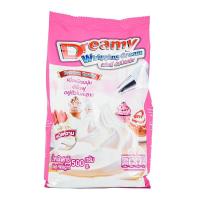 ราคา Dreamy วิปปิ้งครีมมิกซ์ผง 500g รสหวาน ถุงสีชมพู หยกออนไลน์ (10509886414)