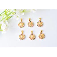 ราคา จี้เพชร จี้ทองไมครอน จี้ชุบทองคำแท้ ฝังเพชรสวิซ หุ้มทองคำแท้100 ไม่ลอก ไม่ดำ ใส่ติดตัวได้ตลอด (13643574562)