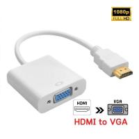 ราคา HDMI to VGA สายแปลง HDMI to VGA สำหรับ Computer Notebook กล่อง Set Top Box Game Console ละเอียด 1080p Full HD (13229698549)