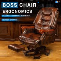 ราคา CNF ก้าอี้ออฟฟิศ ราวจับไม้ เก้าอี้ผู้บริหาร เก้าอี้นั่งทำงาน Boss Chair เก้าอี้บอส เก้าอี้สำนักงาน เก้าอี้คอมพิวเตอร์ Office Chair สำนักงาน (21173981292)