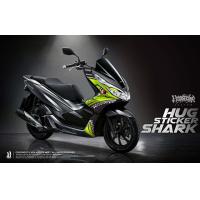 ราคา สติ๊กเกอร์ติดรถ สติกเกอร์แต่ง สติกเกอร์ กันรอย Honda PCX ลาย หัวฉลาม 2 (16213973713)