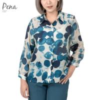 ราคา Pena house เสื้อเชิ๊ตผู้หญิงแขนสามส่วน ลายดอกไม้ POSL092303 (20475705534)