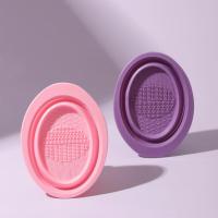 ราคา OVW Makeup Brush Cleaner Shampoo Soap Solid Brush Cleaning Mat Removes Cosmetic Color Brush Cleaner Pad for Cleaning Makeup Sponges Brushes (20413573526)
