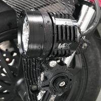 ราคา H A ขายดี ไฟสปอร์ตไลท์ มอเตอร์ไซค์ หลอด CREE รุ่น L4X LED 4ชิป กำลังไฟ 40watt กันน้ำ 100 (3024570916)