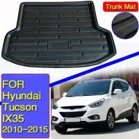 ราคา แผ่นที่รองเท้าสัมภาระท้ายรถแผ่นกันโคลนพรมสำหรับรถยนต์สำหรับ Hyundai Tucson IX35 2010 2011 2012 2013 2014 2015 (19790581419)