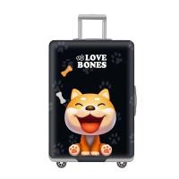 ราคา ผ้าคลุมกระเป๋าเดินทางผ้าหนา Cat Dog มีZip สายคาดด้านล่าง (17595013807)