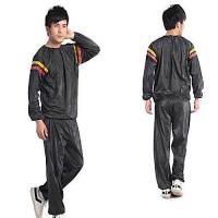 ราคา Sauna suit black ชุดซาวน่าออกกำลังกายรีดเหงื่อ เพื่อเพิ่มการเผาผลาญ ช่วยในการขับเหงื่อ สีดำ (9378571295)