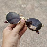 ราคา แว่นตากันแดด แว่นวินเทจ แว่น Handmade แว่นเก่าเก็บยุค 90 ชินตา รุ่น Panter Gold ทรงรีมน กรอบสีทอง เท่ห์ๆ ไม่ซ้ำใคร คุณภาพดี ใส่ได้ทั้งชายและหญิง (17022597697)