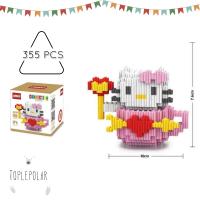 ราคา ตัวต่อ Linkgo 68168 นาโน ไมโคร บล๊อก ชุดคิตตี้ในแก้วสีชมพู จำนวน 355 ชิ้น ของเล่น ของสะสม ของขวัญจับฉลากปีใหม่ (1380194053)