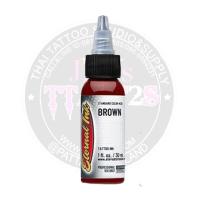 ราคา ETERNAL INK เฉดสีน้ำตาล สีสัก สีน้ำตาล สีสักอีเทนอล สีสักแท้ขนาด 1 ออนซ์ tattoo (21075414214)
