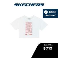 ราคา Skechers สเก็ตเชอร์ส เสื้อยืดแขนสั้นเด็กผู้หญิง Girls Red Mood Short Sleeve Tee Apparel SL124G229 00GK (21313957004)