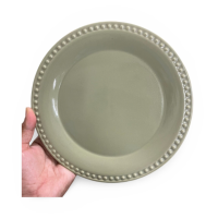 ราคา จานชาม จานเซรามิค จานก้นตื้น ceramic plate จาน ชาม ขนาด 9 นิ้ว ใบใหญ่ จานชามจานเซรามิก จานกระเบื้อง เข้าไมโครเวฟได้ (21332282066)