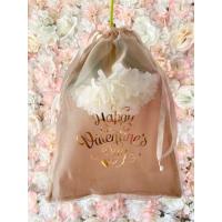 ราคา ถุงผ้าหูรูด ถุงผ้าซาติน 30 40cm (18422650544)