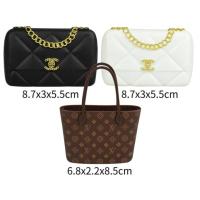 ราคา โมเดลตกแต่งเค้ก กระเป๋าแบรนด์เนม แต่งเค้กกระเป๋า (10415059235)