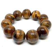 ราคา TIGERS EYE พลอยตาเสือ พลังแห่งดวงตาที่สาม สร้อยข้อมือหินแท้ ขนาด 18 มม เกรดพรีเมียม by siamonlineshop (331284782)