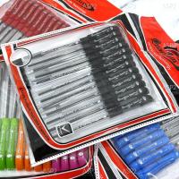 ราคา ปากกาลูกลื่น ควอนตั้ม Quantum GeloPlus Spirit 1233 0 5 มม สีน้ำเงิน ดำ แดง แพ็คละ 12 ด้าม (10259901813)