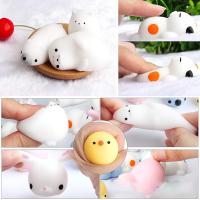 ราคา Hot Sale Item สัตว์น่ารักบีบของเล่นนุ่มสัตว์ Squishies ของเล่นบรรเทาความเครียด Mochi Squishy Toys (12400883530)