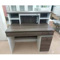 ราคา Furniture Word เคาน์เตอร์ประชาสัมพันธ์ 120 ซม รุ่น CT 001 ออกแบบดีไซน์สวยทันสมัย สไตล์เกาหลี มีไฟส่องด้านหน้า สินค้ายอดนิยม ขนาด 120x60x115 ซม (7793227905)