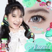 ราคา COD คอนแทคเลนส์พริตตี้ดอล Pretty doll Contact Lens รุ่น Narsis ค่าสายตา ปกติ สี Gray brown (7725535595)