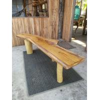 ราคา KDAUZ เก้าอี้ม้านั่งยาว ไม้มะค่าแผ่นเดียว ม้านั่งสนาม เก้าอี้มินิมอล โต๊ะกลางโซฟา เก้าอี้ยาวแต่งสวน ม้านั่งยาวสีธรรมชาติ ม้านั่งไม้ยาว (17437999588)