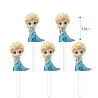 ราคา ป้ายปักเค้กเจ้าหญิง ธีมเจ้าหญิงเอลซ่า ป้ายกระดาษตกแต่งเค้ก สินค้าพร้อมส่ง (20642709332)