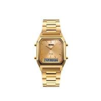 ราคา SALE ถูกมาก รุ่นใหม่ล่าสุด นาฬิกาข้อมือหญิง SKMEI 1220 ของแท้ 2022 นาฬิกาข้อมือดิจิตอล 2ระบบ นาฬิกาควอตซ์ มัลติฟังชั่น สายสแตนเลส LED 2ระบบ (20680667057)