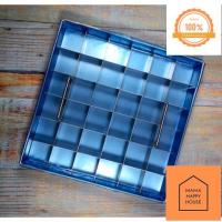 ราคา พร้อมส่ง ที่ตัดบราวนี่12x12นิ้ว พิมพ์แบ่งช่องบราวนี่ พิมพ์แบ่งช่องขนม พิมพ์แบ่งช่องเค้ก แม่พิมพ์แบ่งช่อง ที่แบ่ง Mama Happy House (14602289867)